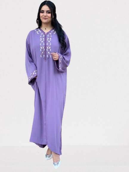 Moroccan Caftan | Artisan Handmade Dress | Embroidered Caftan for Women