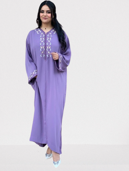 Moroccan Caftan | Artisan Handmade Dress | Embroidered Caftan for Women