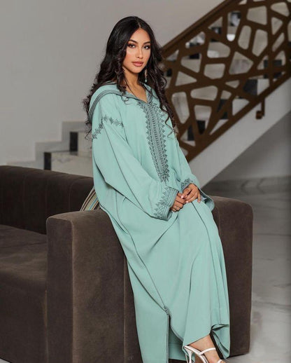 Elegant Moroccan Jellaba 2025 – Stylish & Modest Traditional Dress for Women